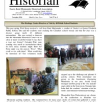 Historian Newsletter Fall 2016