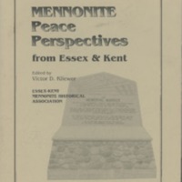 Mennonite Peace Perspectives
