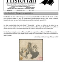 Historian Newsletter Spring 2016