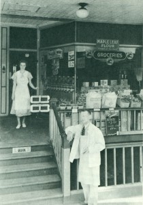 Grocery Store of J.G. Dyck on Mill St.