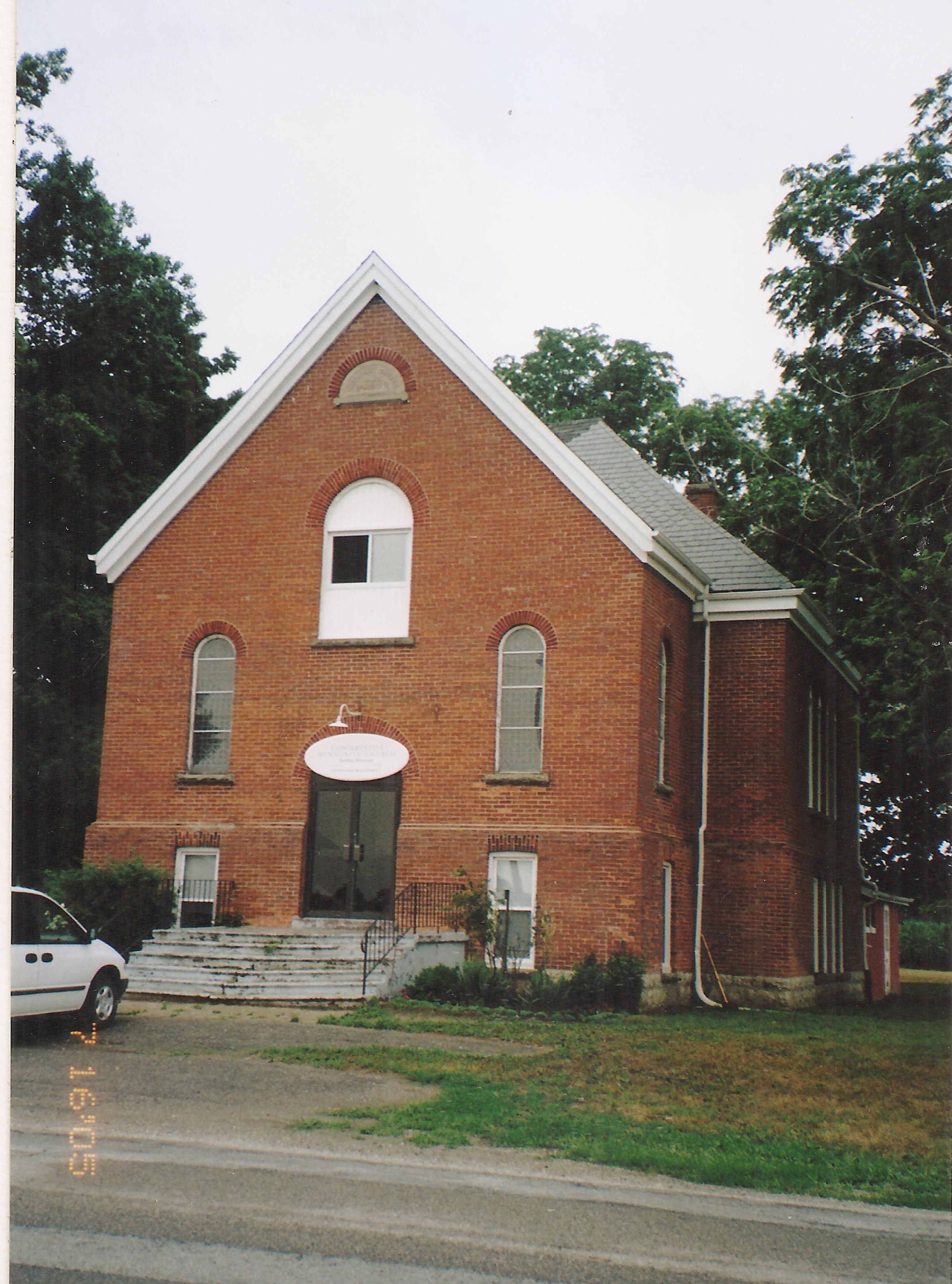 Red brick church formerly school