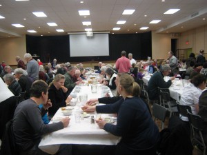 Guests enjoying Souper Soup