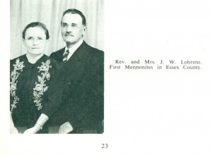 Rev and Mrs. Lohrenz