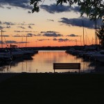 Sunset At The Marina