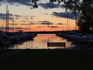 Sunset At The Marina