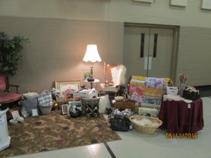 Donations ready for sale